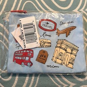 Cosmetic travel pouch bag